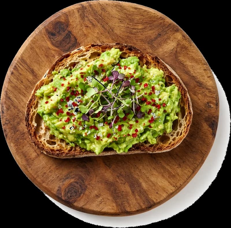 Sourdough avocado toast